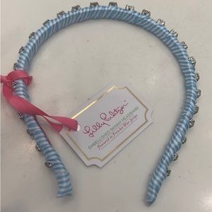 NWT - Lilly Pulitzer embellished skinny headband